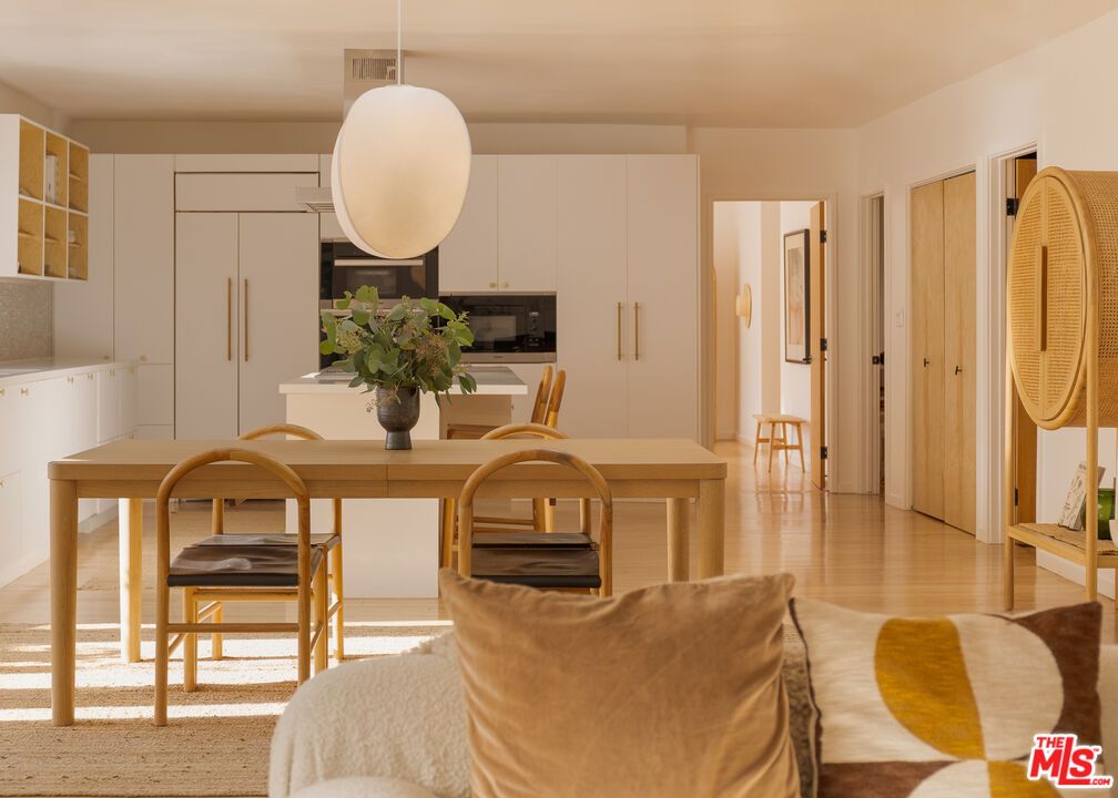 Home Office, Interior, Pendant Lights, Wood Texture Flooring