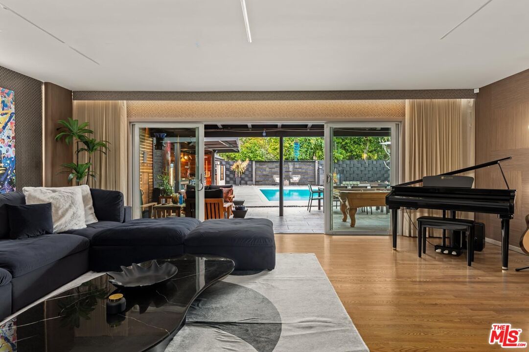 Interior, Living room, Piano, Wood Texture Flooring