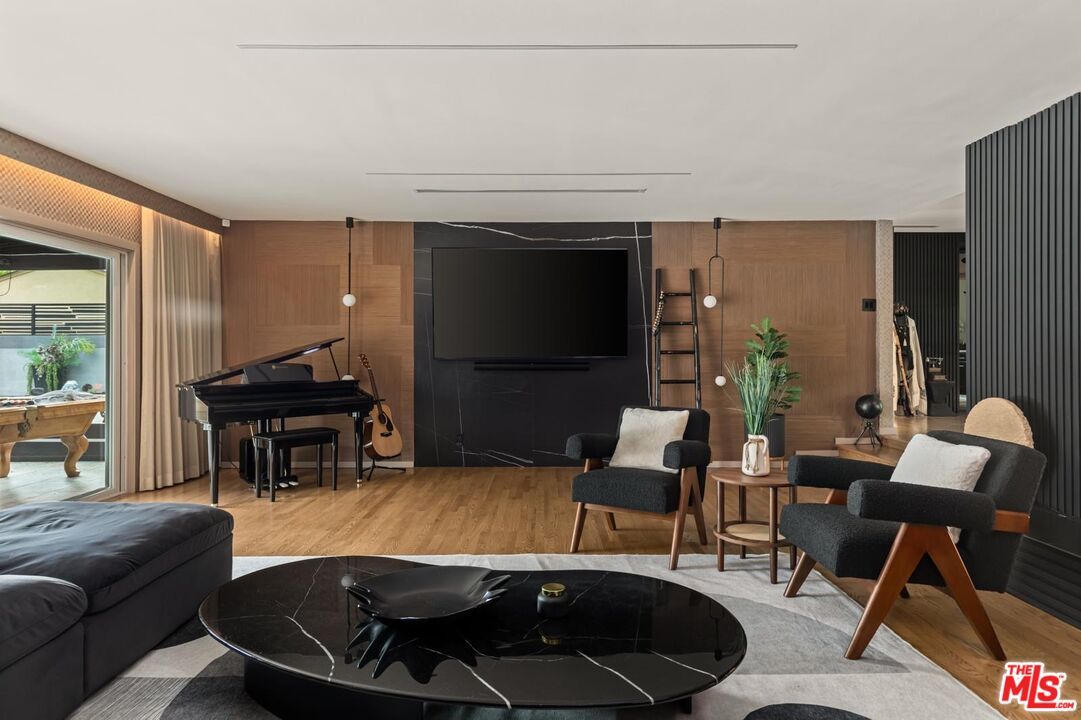 Interior, Piano, Wood Texture Flooring, Wooden Walls