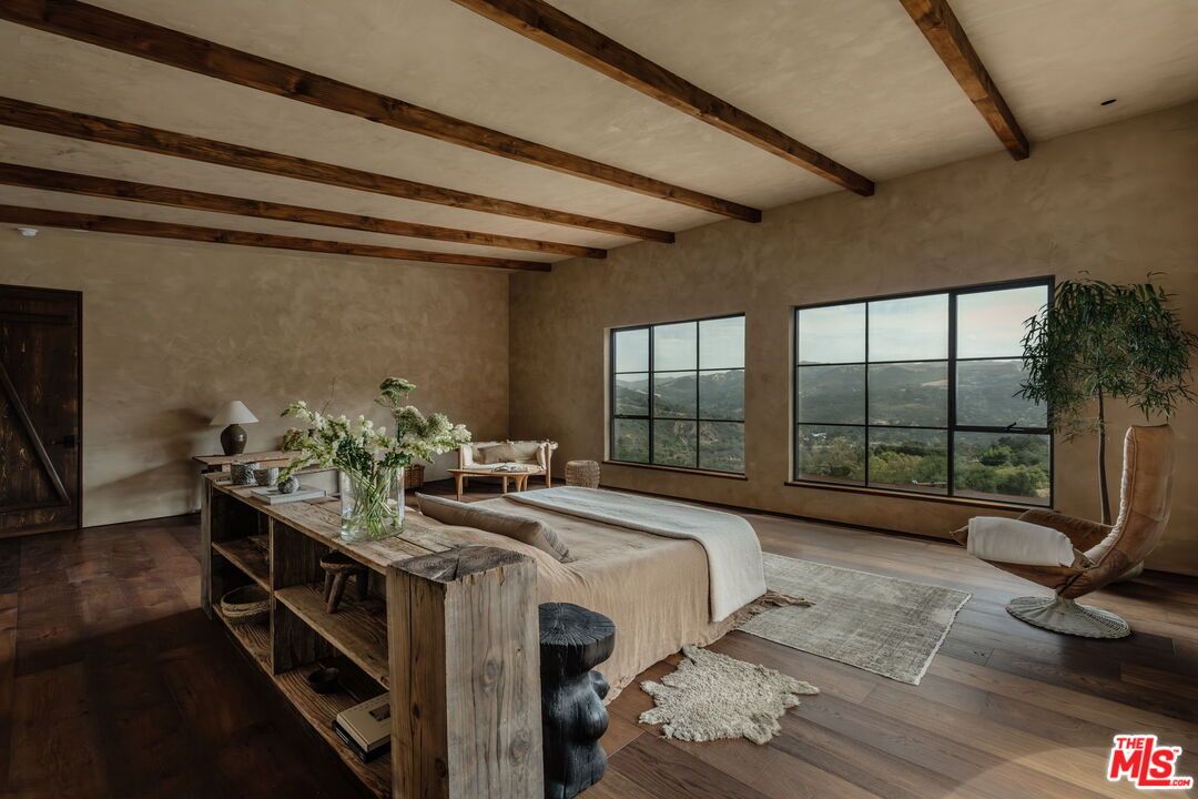 Interior, Wooden Beams, Wood Texture Flooring
