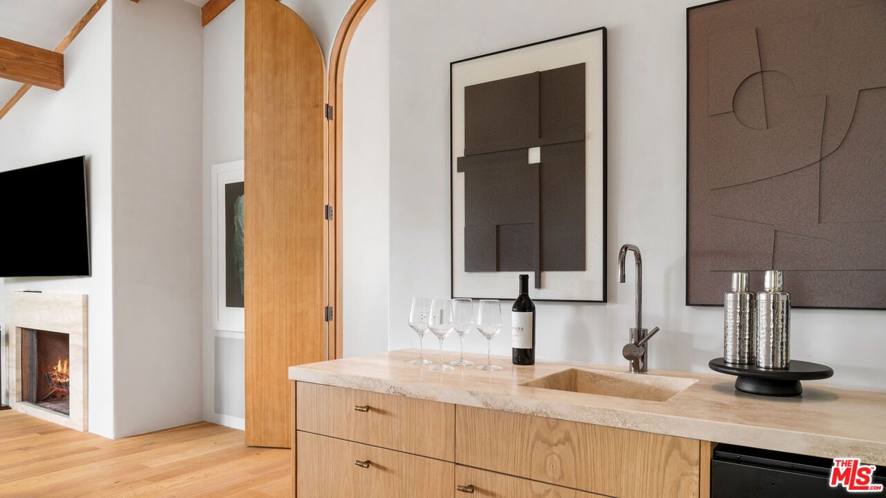 Fireplace, Interior, Wood Texture Flooring