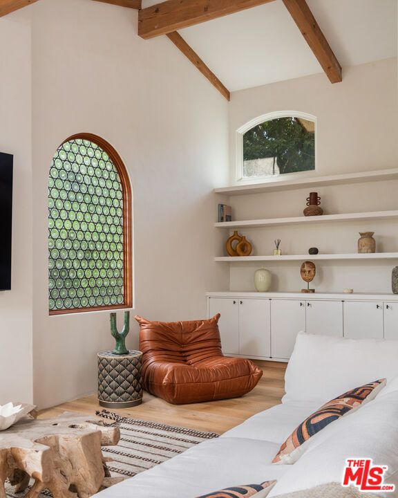 Interior, Wooden Beams, Wood Texture Flooring