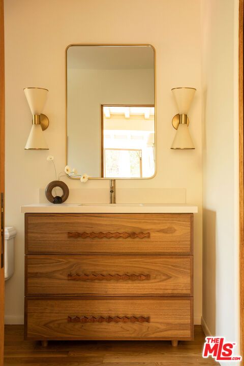 Bathroom, Interior, Wood Texture Flooring