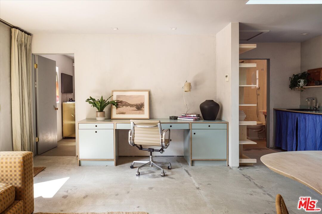 Home Office, Interior, Recessed Lighting