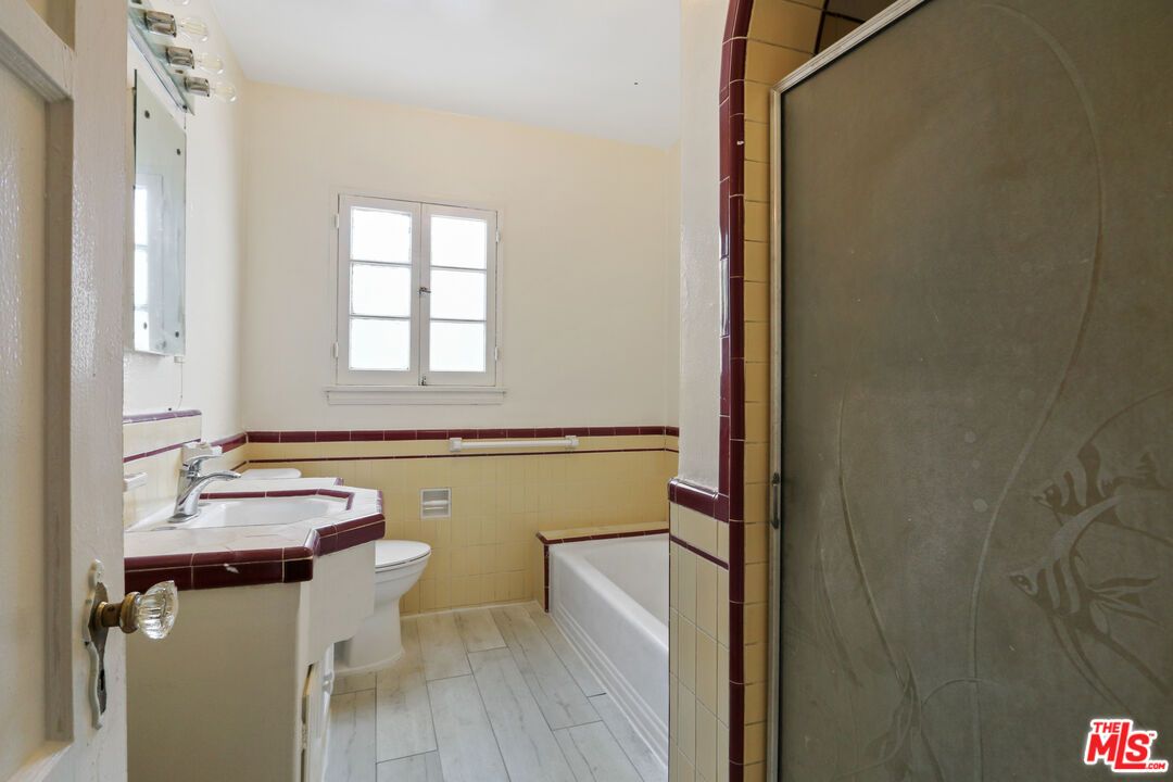 Bathroom, Interior, Wood Texture Flooring