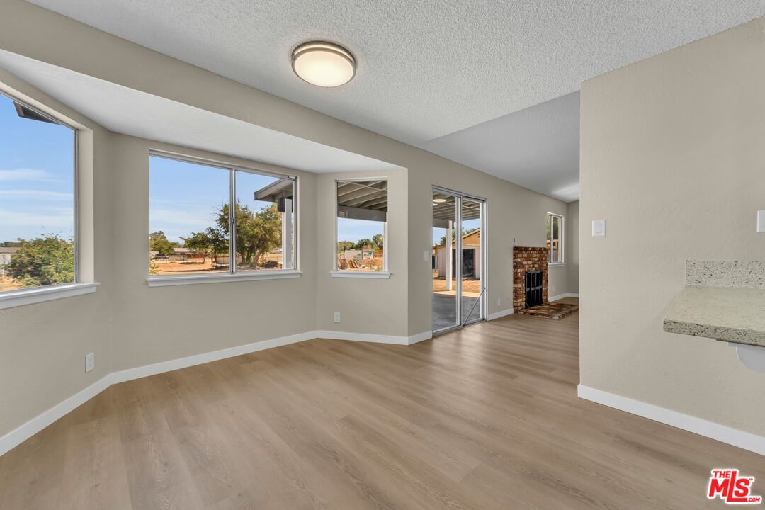 Empty room, Interior, Wood Texture Flooring