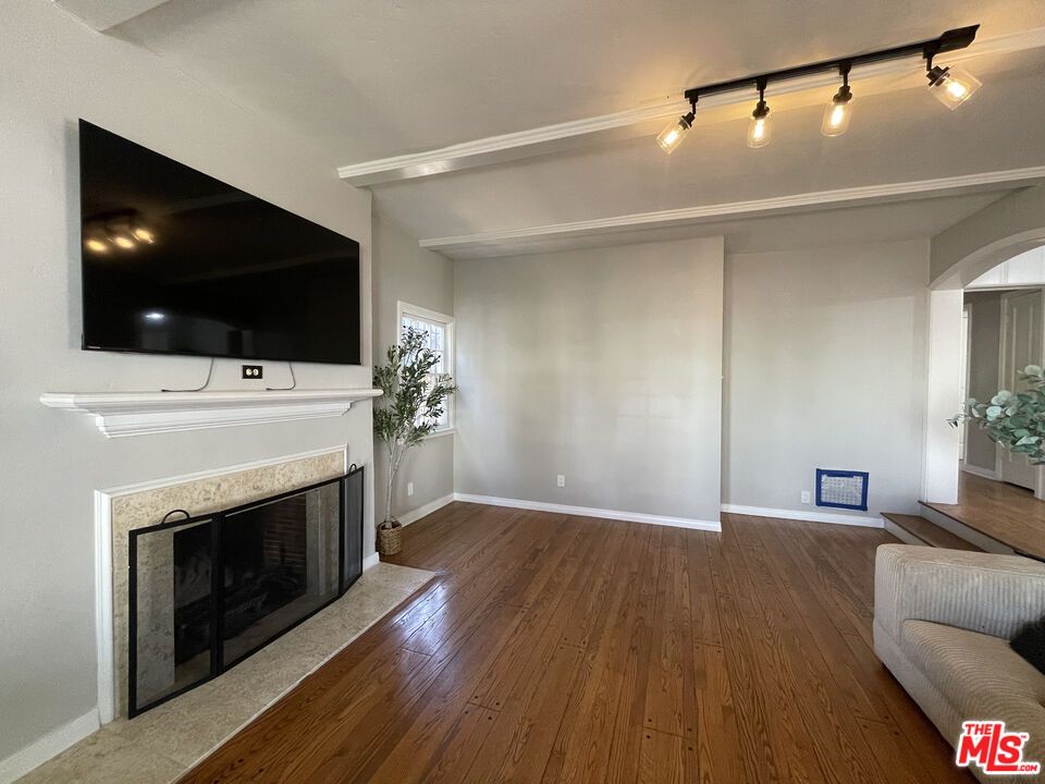 Fireplace, Interior, Wood Texture Flooring