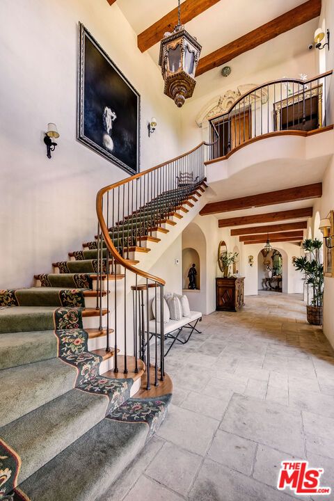 Interior, Wooden Beams