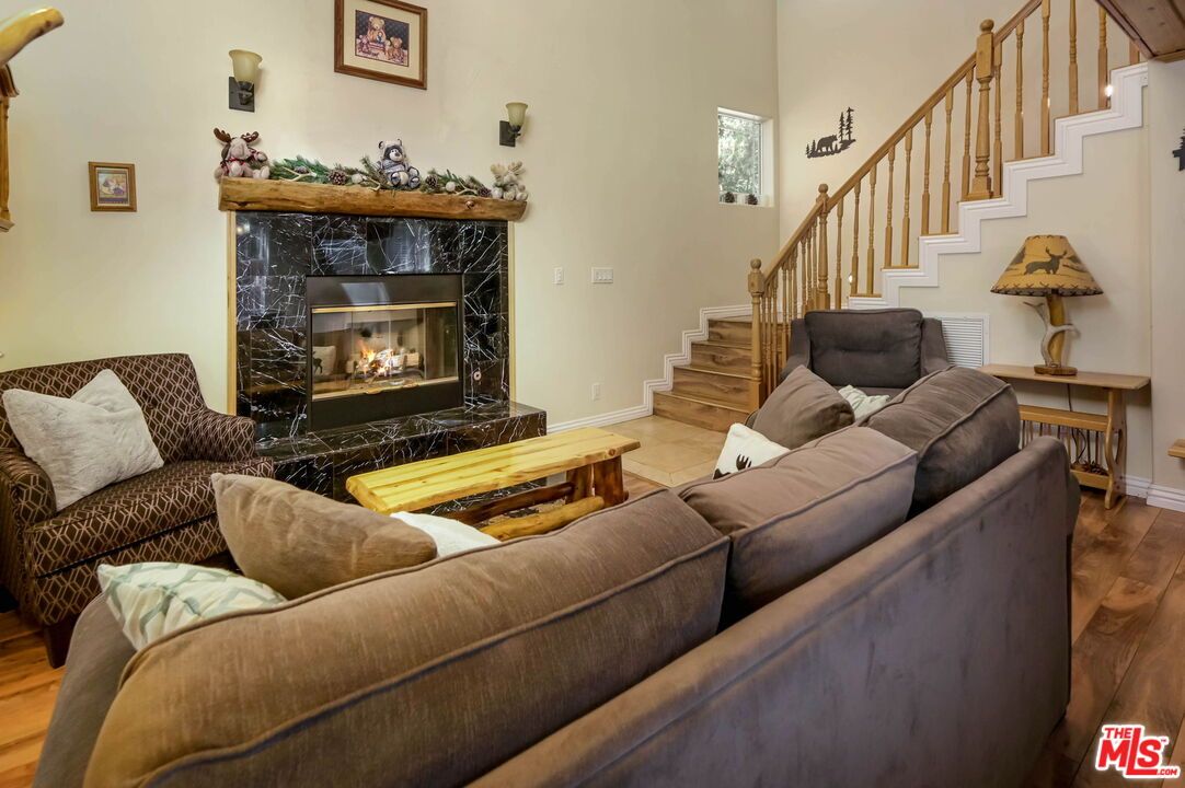 Fireplace, Interior, Living room, Wood Texture Flooring