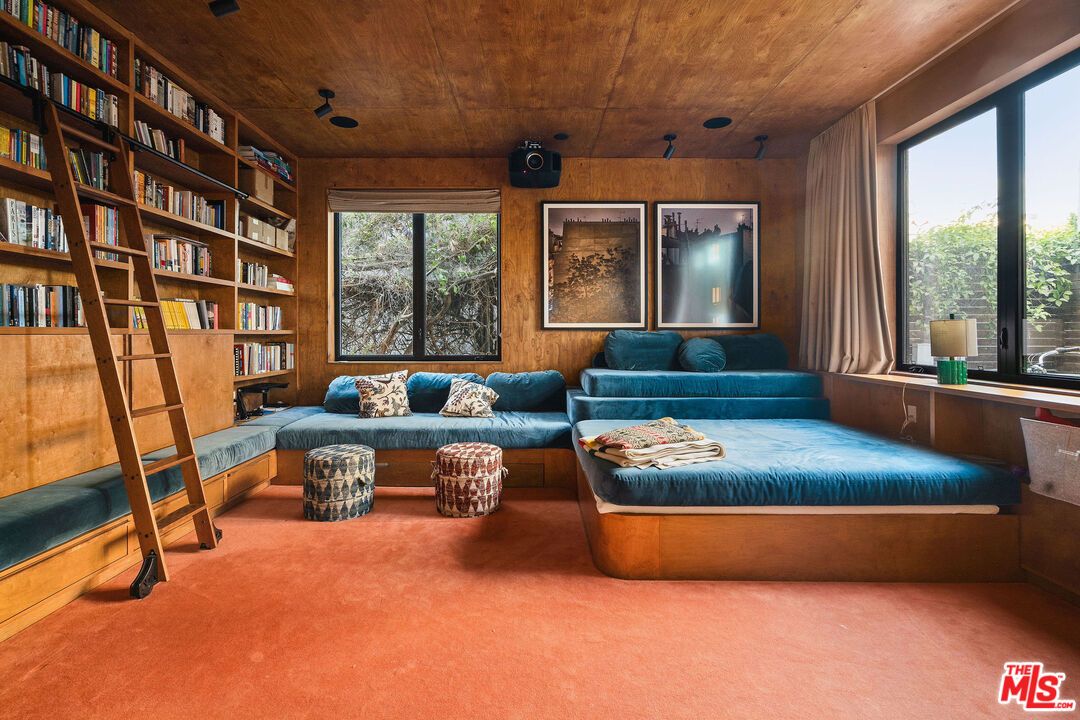Bedroom, Interior, Wooden Walls