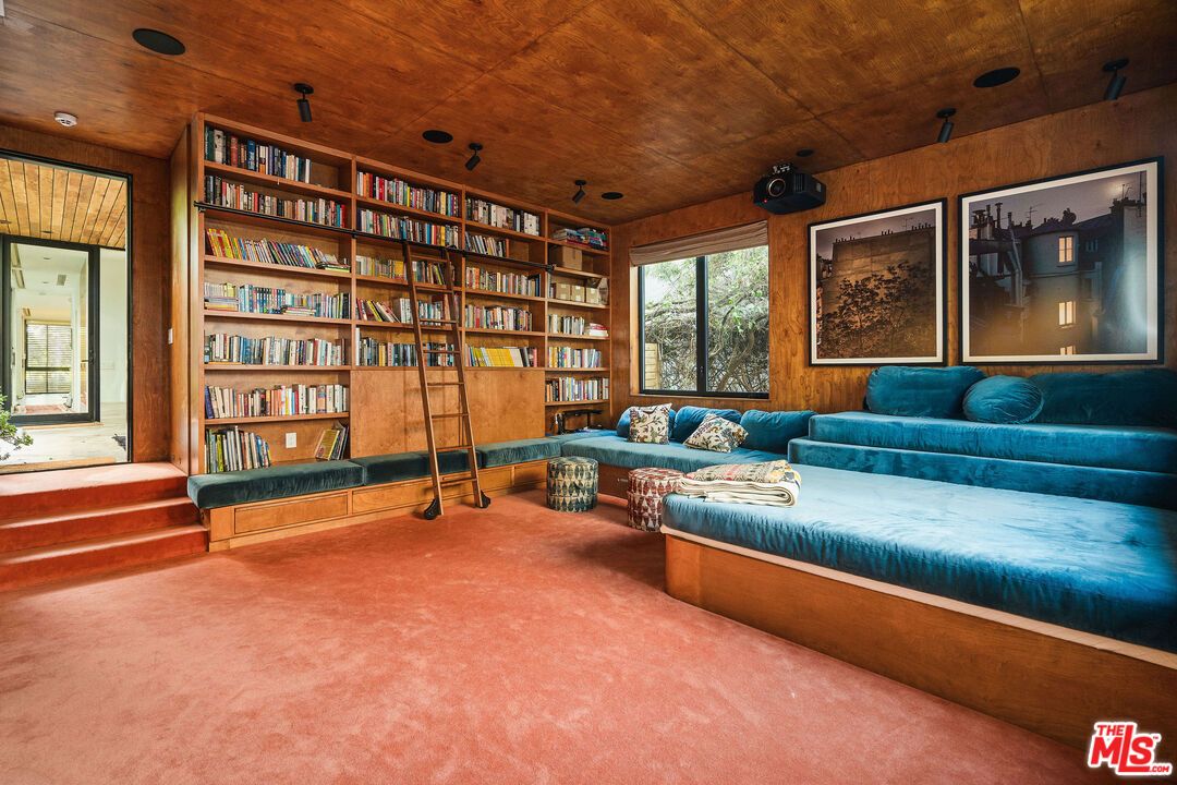Bedroom, Interior, Recessed Lighting, Wooden Ceilings