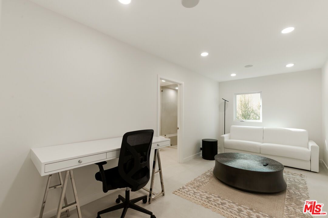 Home Office, Interior, Recessed Lighting