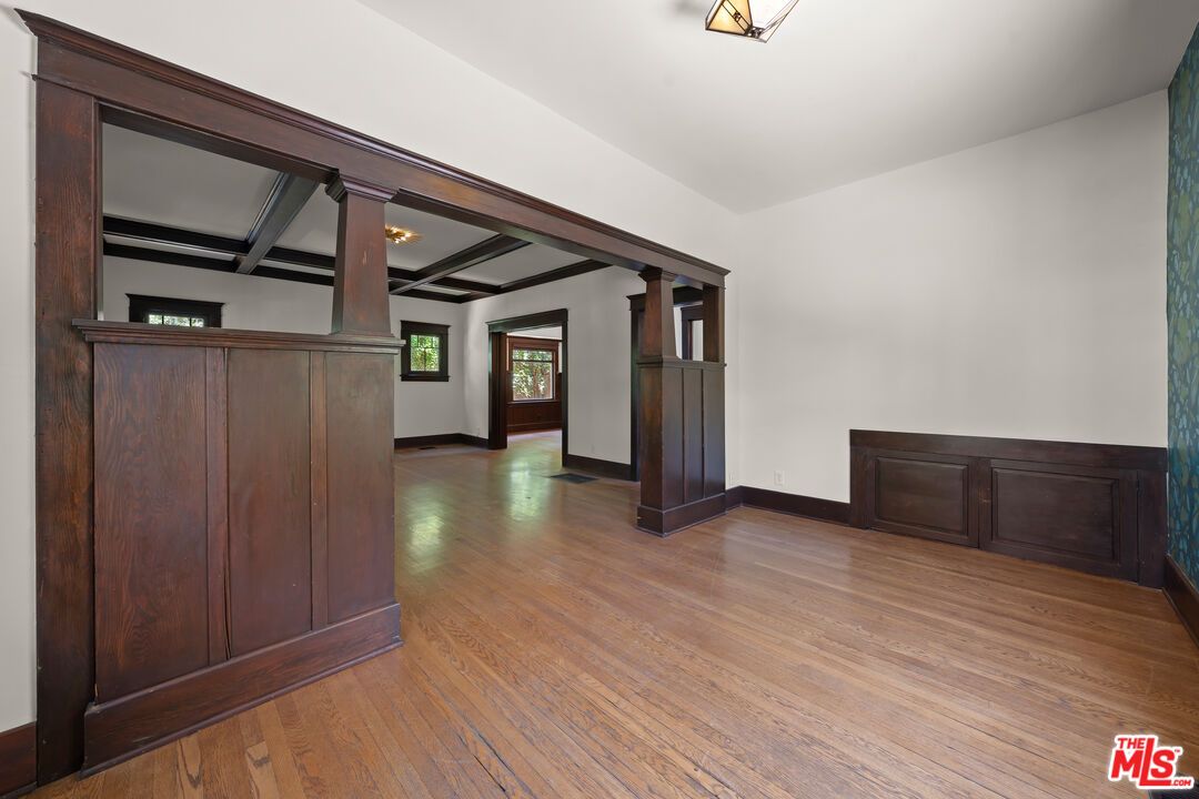 Empty room, Interior, Wood Texture Flooring
