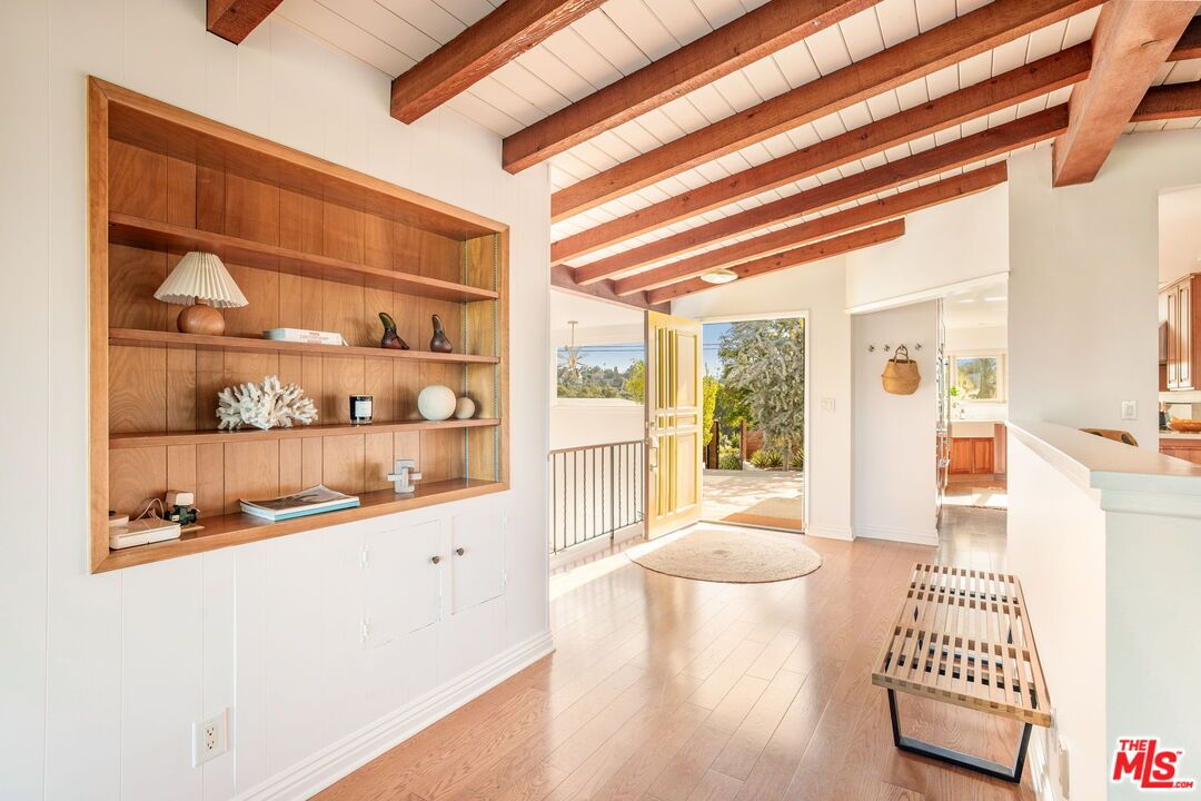 Interior, Wooden Beams, Wood Texture Flooring
