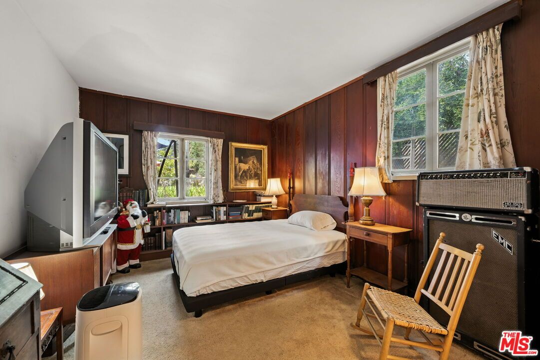 Bedroom, Interior, Wooden Walls