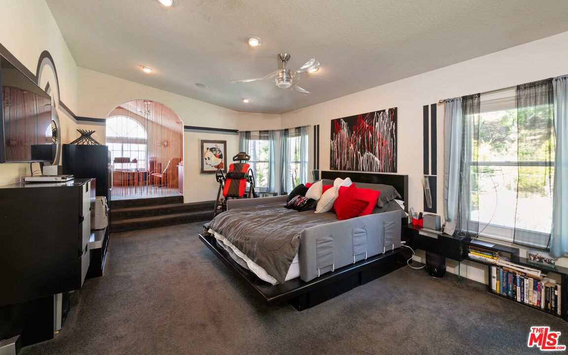 Bedroom, Fitness Equipment, Interior, Recessed Lighting