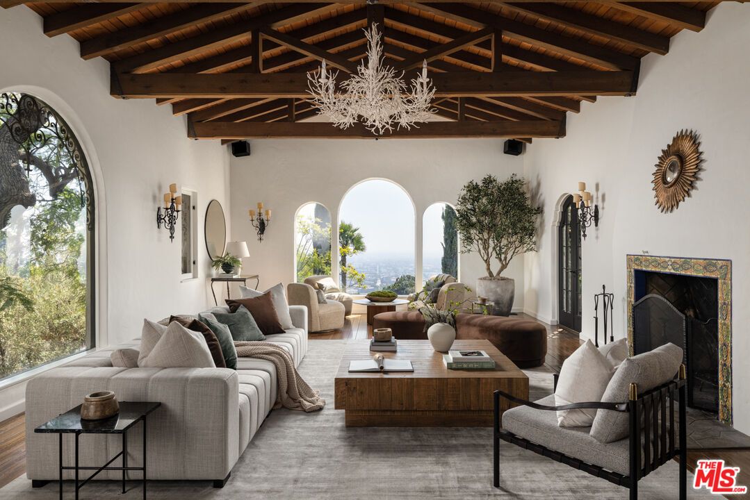 Fireplace, Interior, Living room, Wooden Beams, Wooden Ceilings