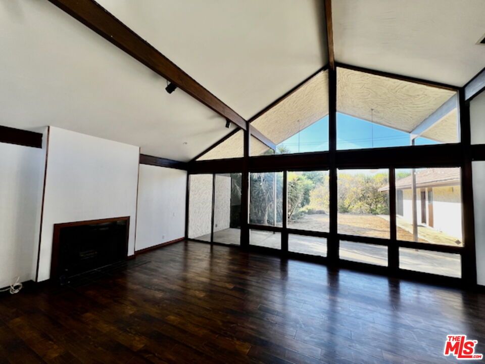 Empty room, Interior, Wood Texture Flooring