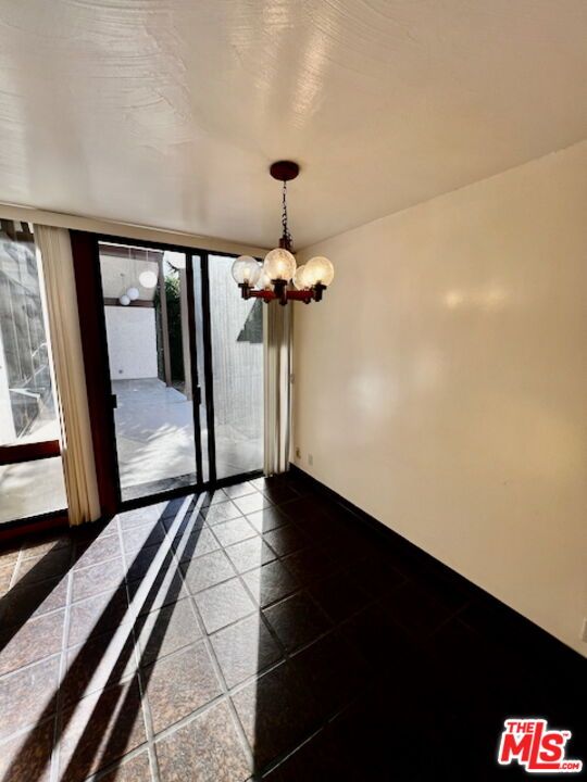 Chandelier, Empty room, Interior