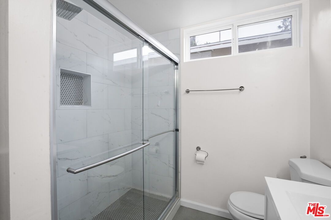 Bathroom, Glass Shower, Interior, Marble Walls