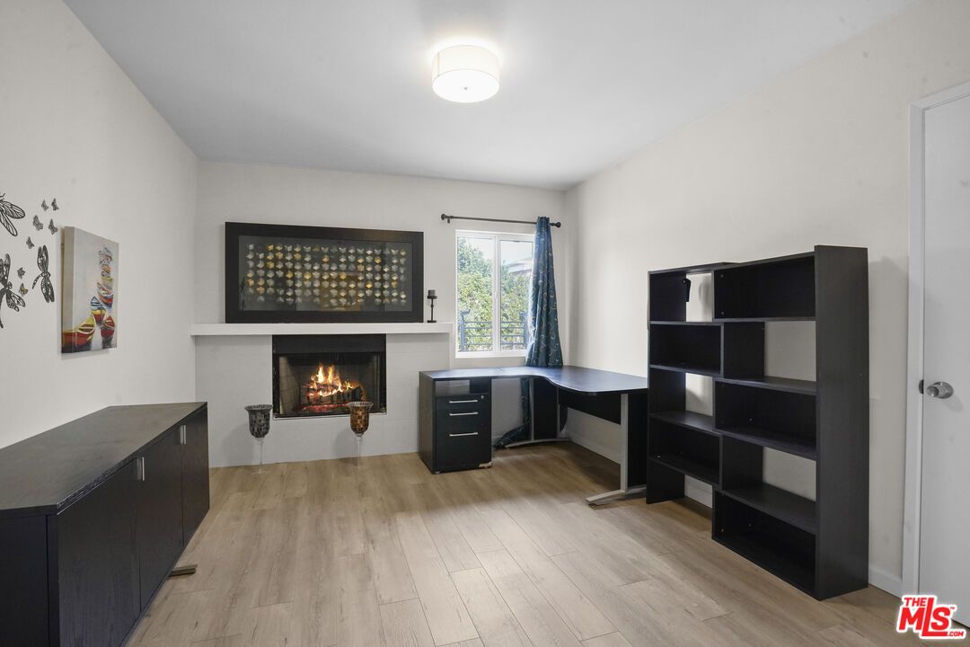 Fireplace, Interior, Wood Texture Flooring