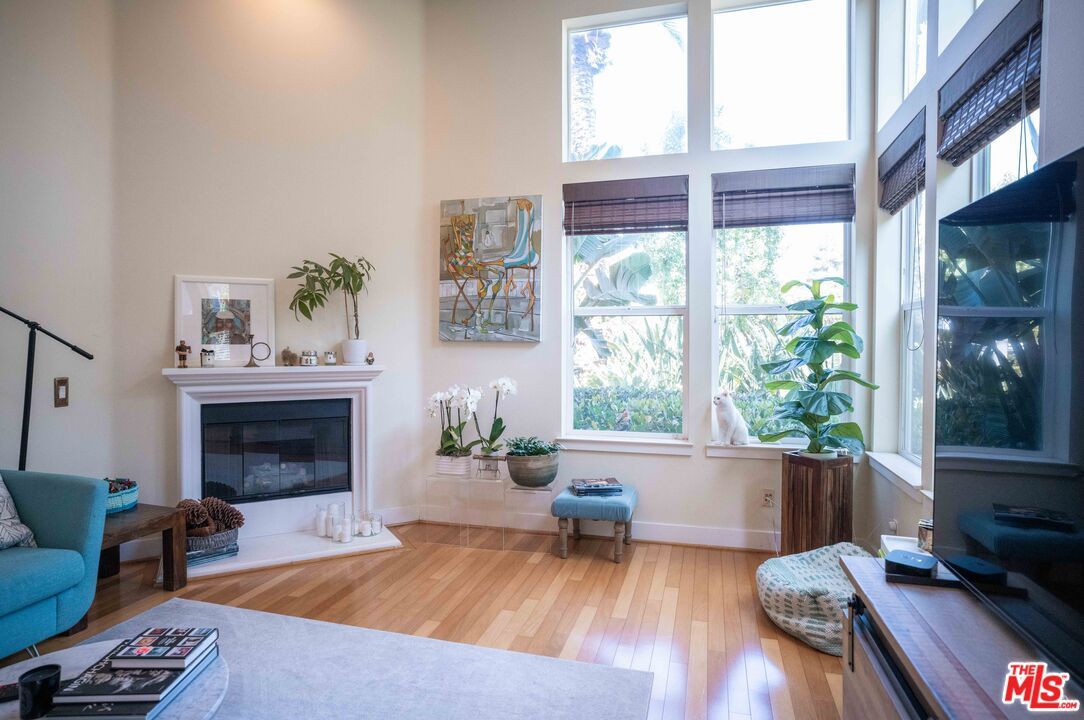 Fireplace, Interior, Wood Texture Flooring