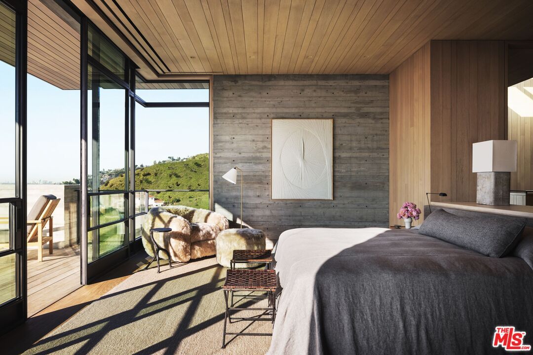Bedroom, Interior, Wooden Ceilings, Wooden Walls