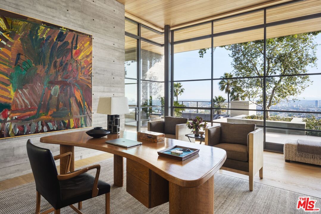 Home Office, Interior, Living room, Water, Wooden Ceilings, Wood Texture Flooring, Wooden Walls