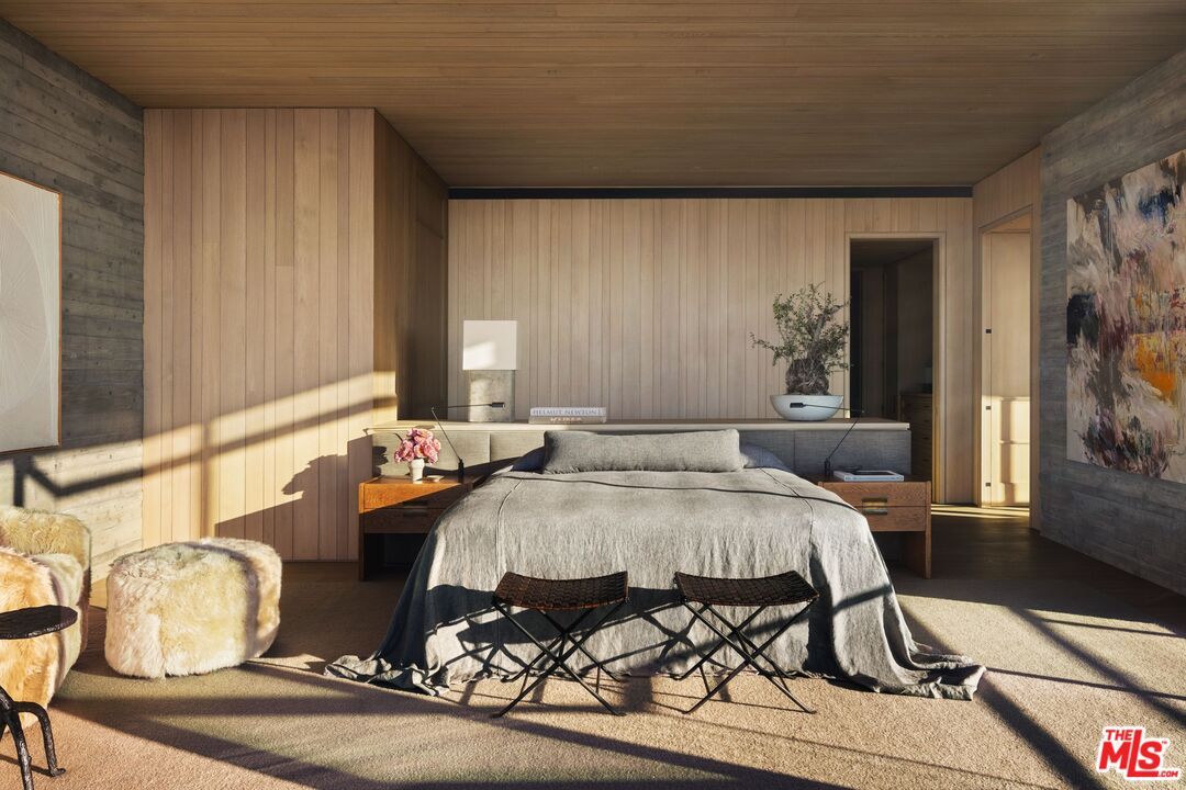 Bedroom, Interior, Wooden Ceilings, Wooden Walls