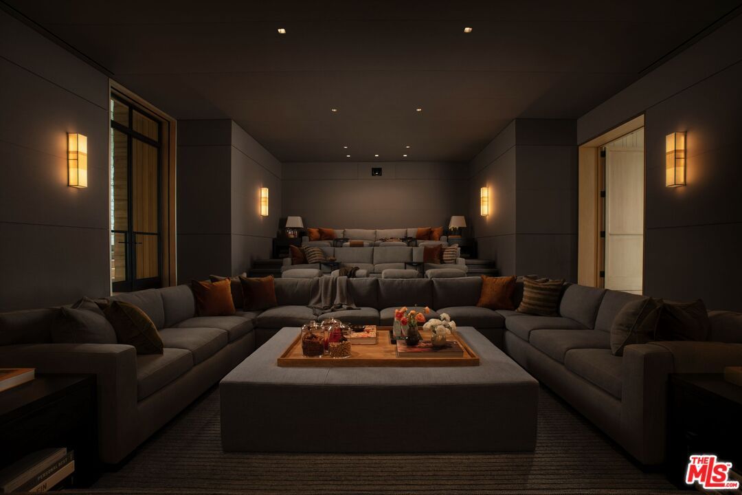 Interior, Recessed Lighting, Theatre Room