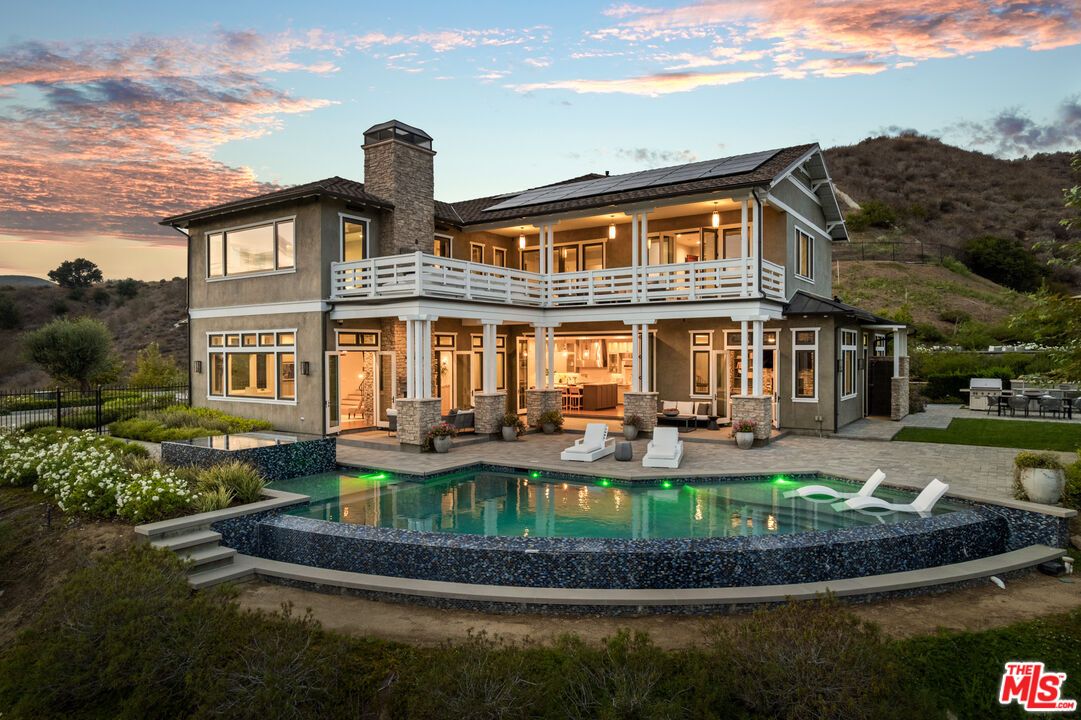 Exterior, Pool, Solar Panels