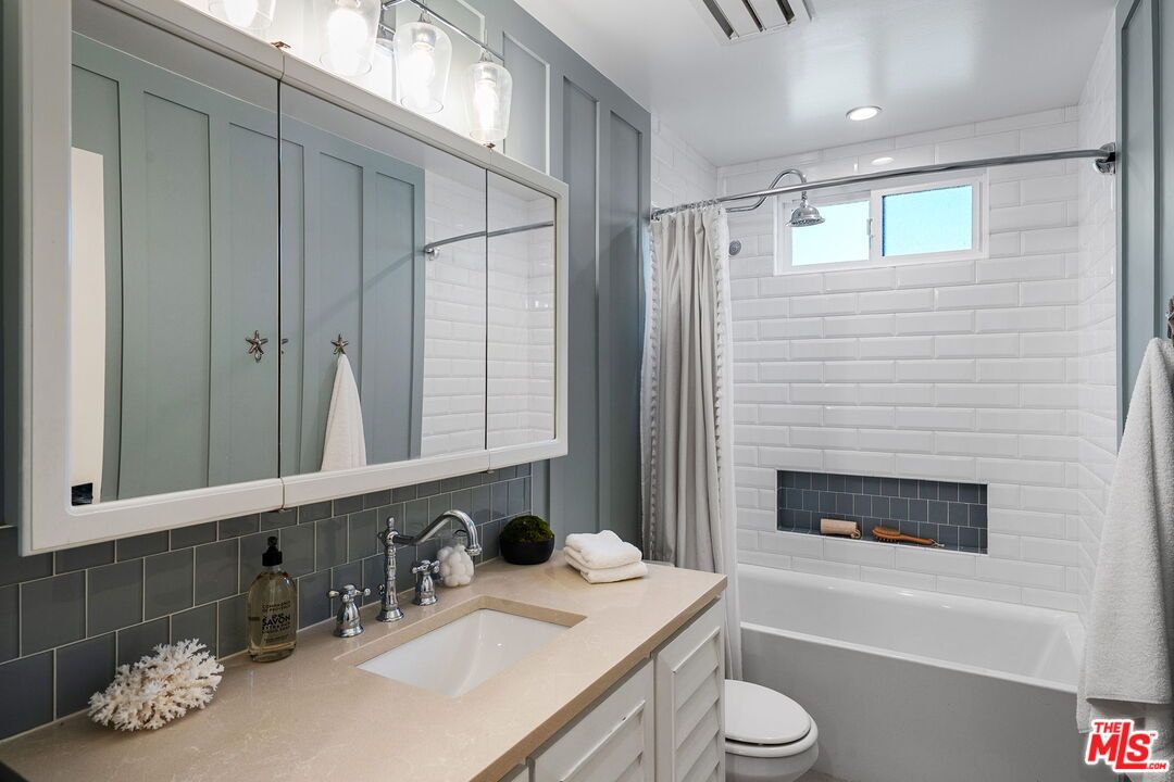 Bathroom, Fireplace, Glass Shower, Interior, Recessed Lighting