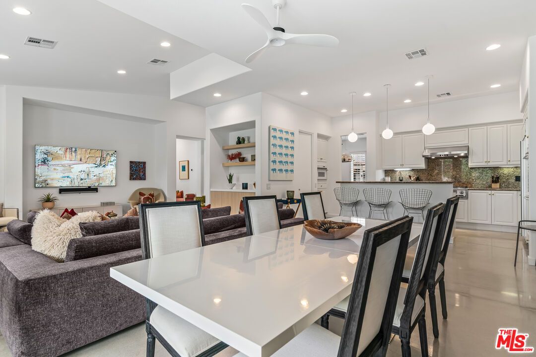 Dining room, Interior, Kitchen, Living room, Pendant Lights, Recessed Lighting