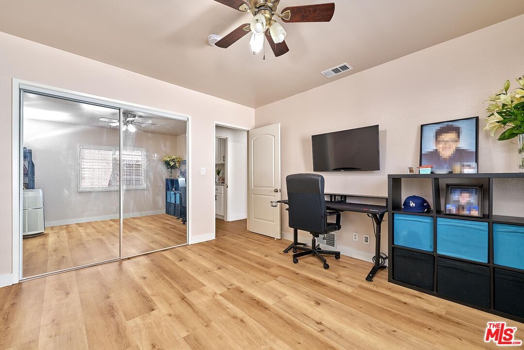 Home Office, Interior, Wood Texture Flooring