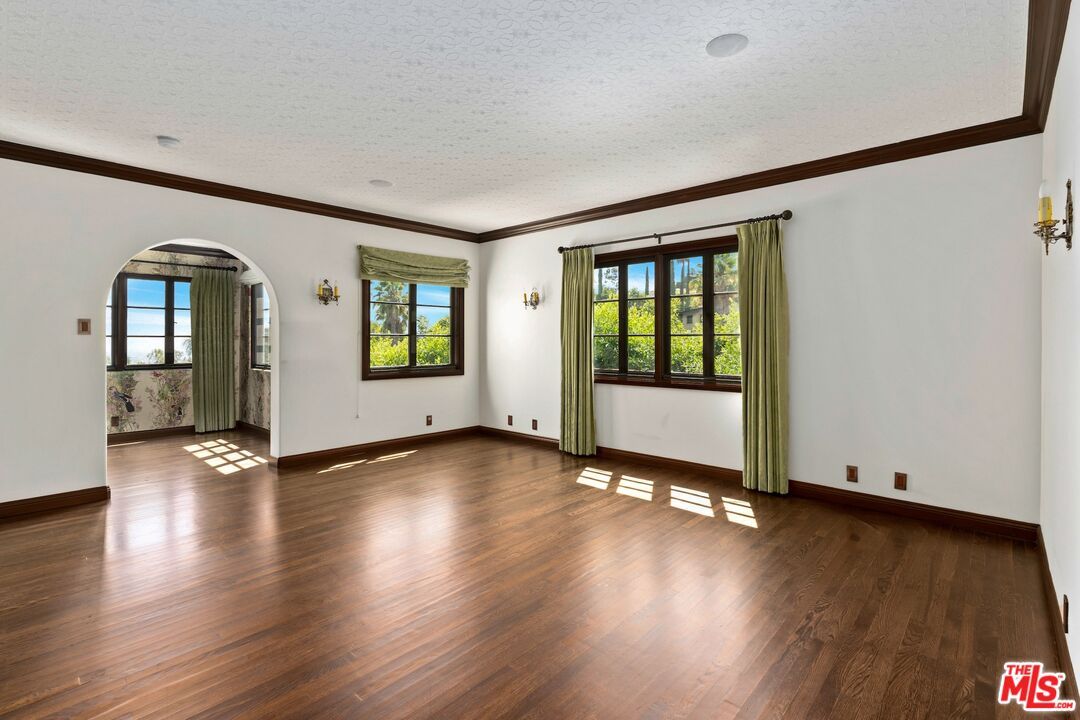 Empty room, Interior, Wood Texture Flooring