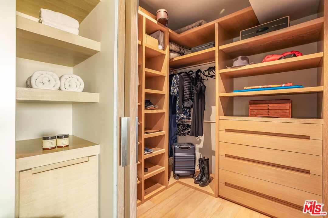 Interior, Walk-in Closets, Wood Texture Flooring