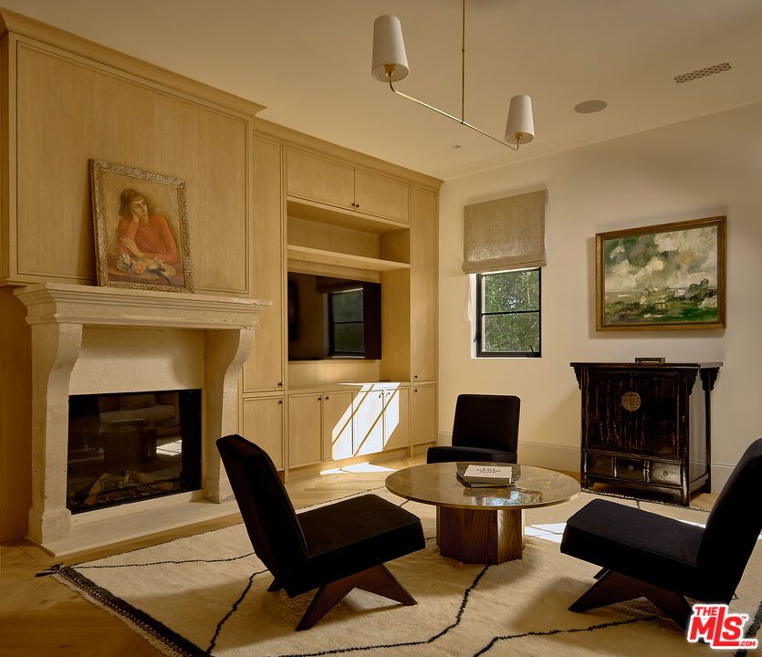 Fireplace, Interior, Living room, Wood Texture Flooring