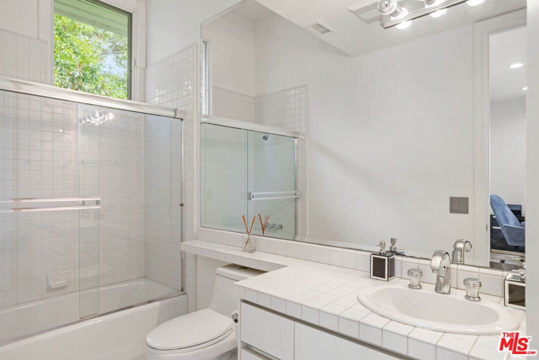 Bathroom, Glass Shower, Interior, Tile Countertops