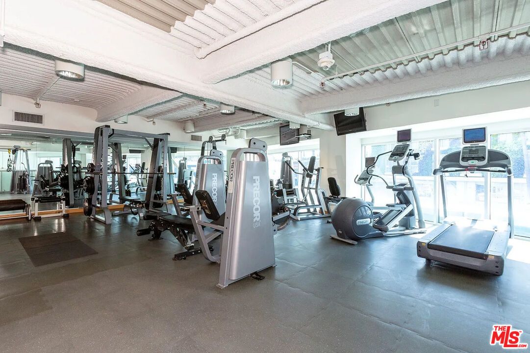 Fitness Equipment, Gym, Interior