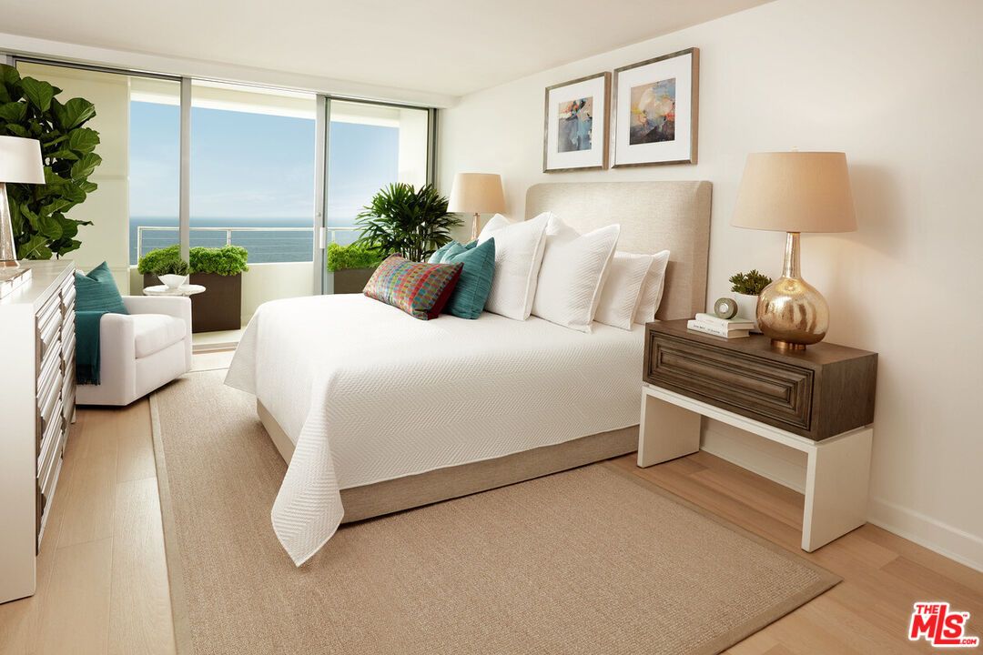 Bedroom, Interior, Water, Wood Texture Flooring
