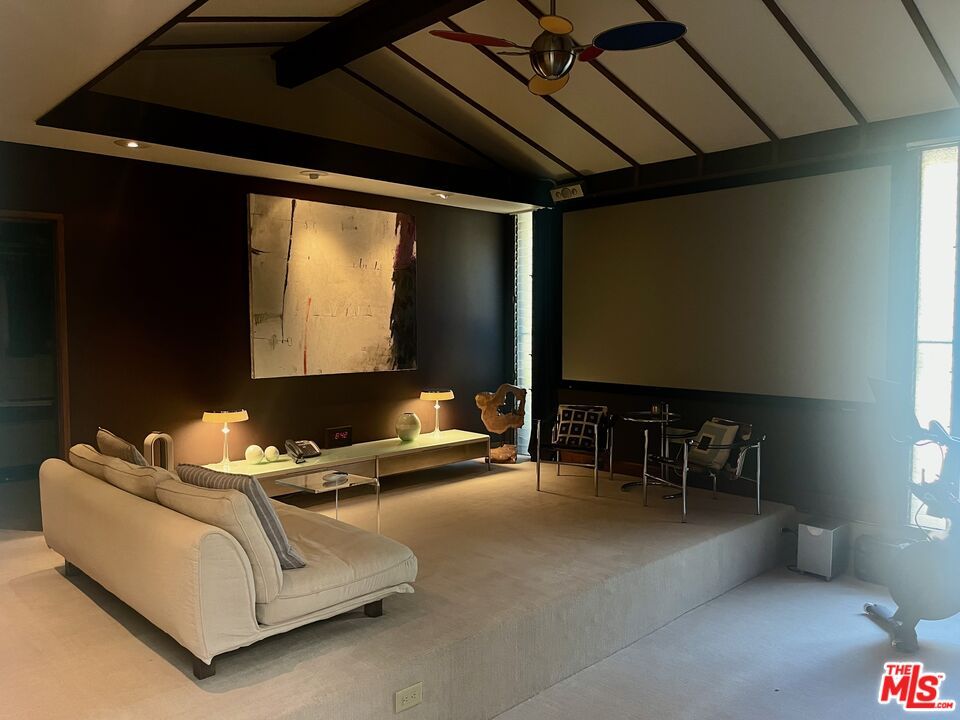 Interior, Projection Screen, Recessed Lighting