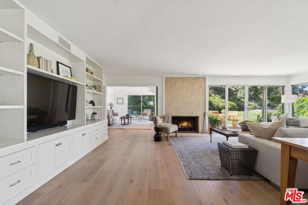 Fireplace, Interior, Living room, Wood Texture Flooring