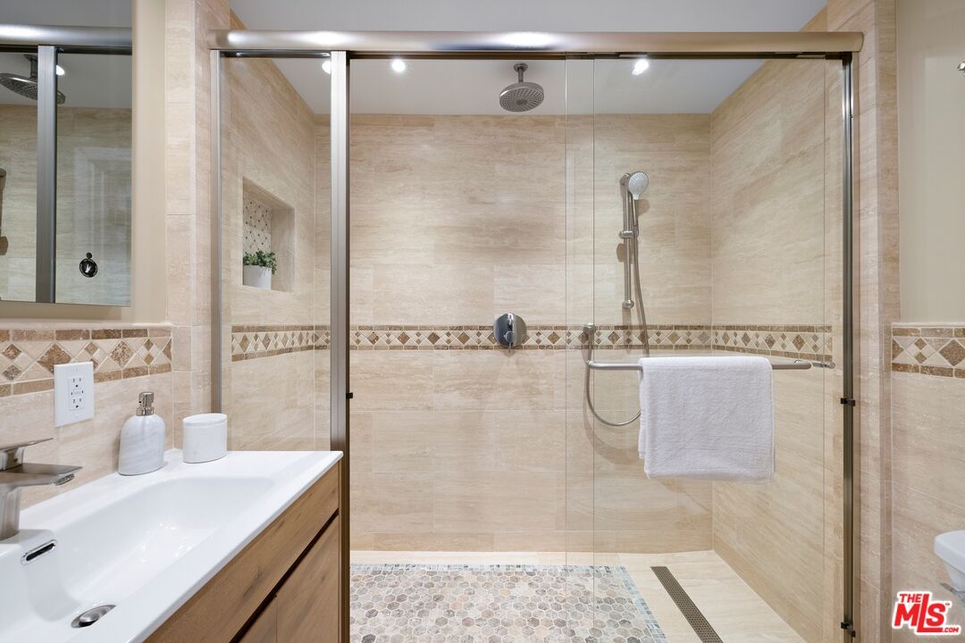 Bathroom, Glass Shower, Interior