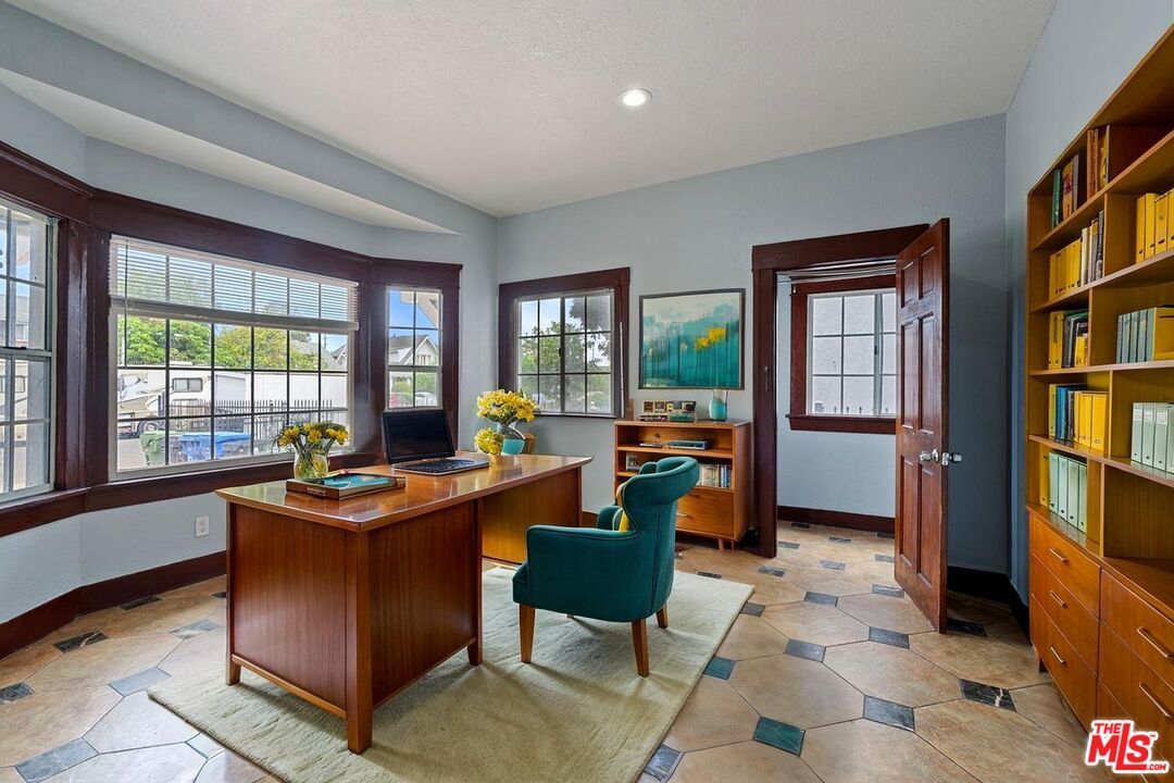 Home Office, Interior, Recessed Lighting
