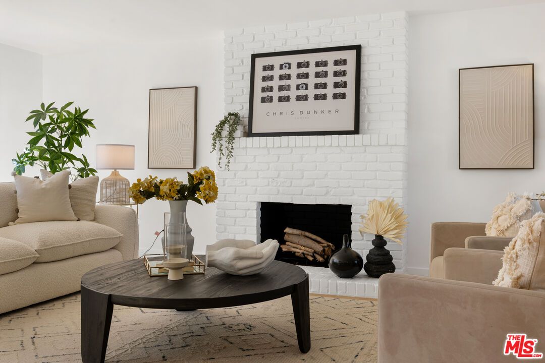 Fireplace, Interior, Living room, Stone Walls, Wood Texture Flooring
