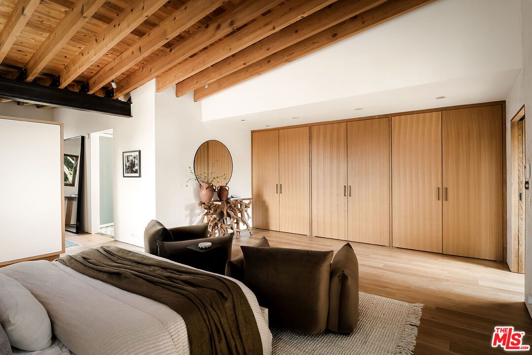 Bedroom, Interior, Wooden Beams, Wooden Ceilings, Wood Texture Flooring