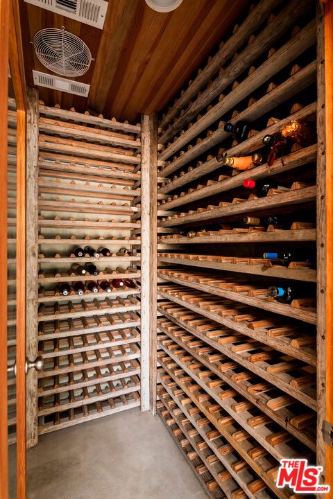 Interior, Wine Storage, Wooden Ceilings