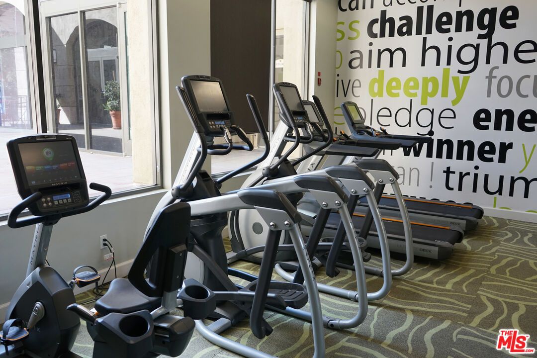 Fitness Equipment, Gym, Interior