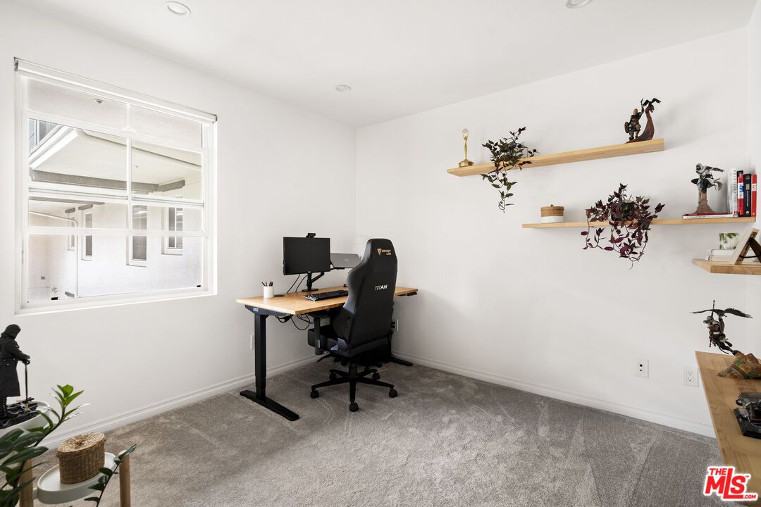 Home Office, Interior, Recessed Lighting