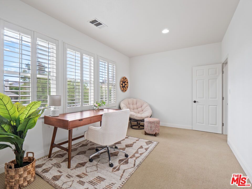 Home Office, Interior, Recessed Lighting